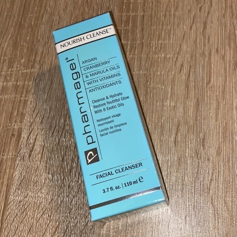 Pharmagel facial cleanser NEW hydrates‎ youthful glow argan oil antioxidants